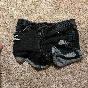 Girls Levi Jean Shorts